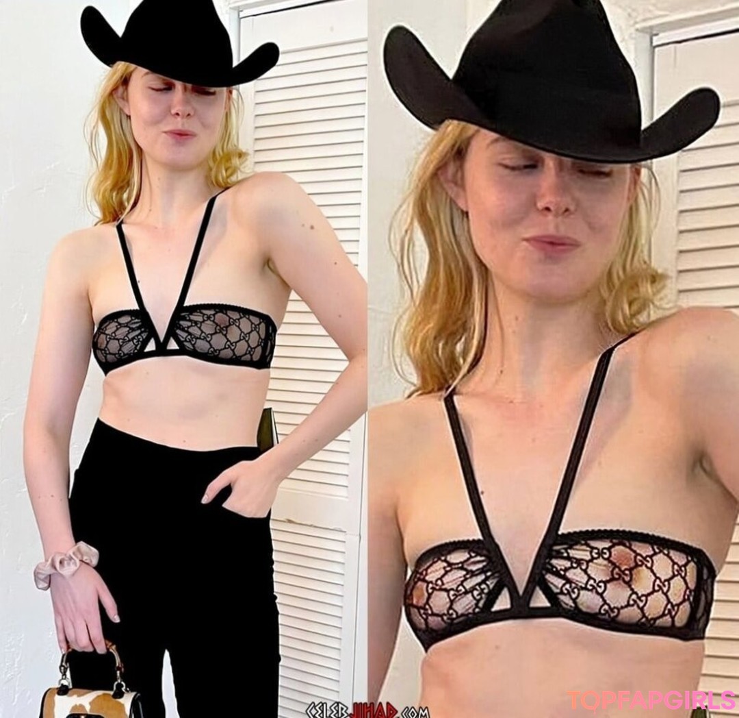 Nacktes geleaktes OnlyFans-Foto von Elle Fanning #1147