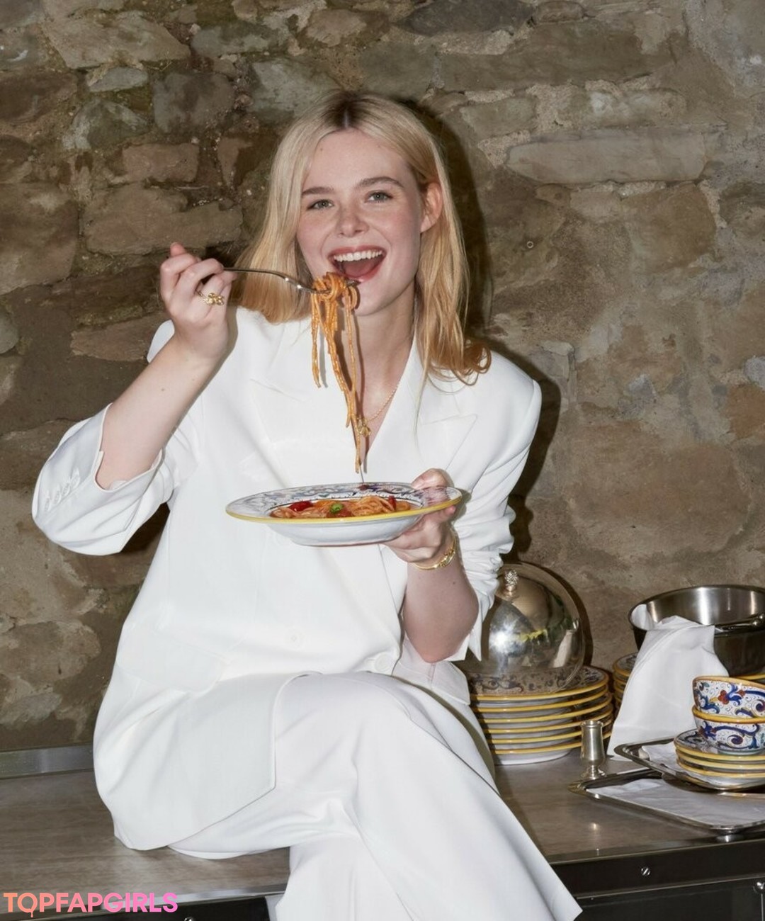 Nacktes geleaktes OnlyFans-Foto von Elle Fanning #1159
