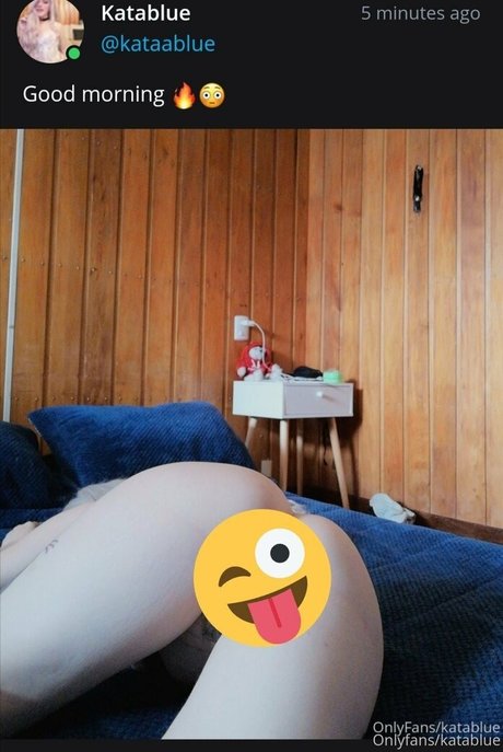 Nacktes geleaktes OnlyFans-Foto von Katablue2