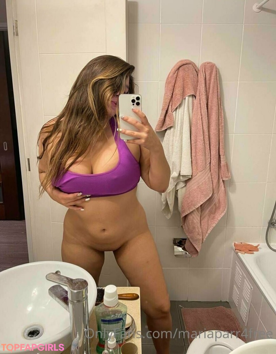 Nacktes geleaktes OnlyFans-Foto von Mariaparr4free #1140