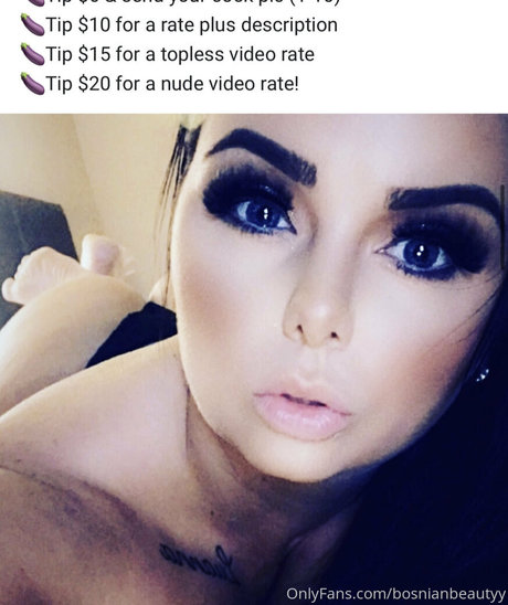 Nacktes geleaktes OnlyFans-Foto von Bosnianbeautyy