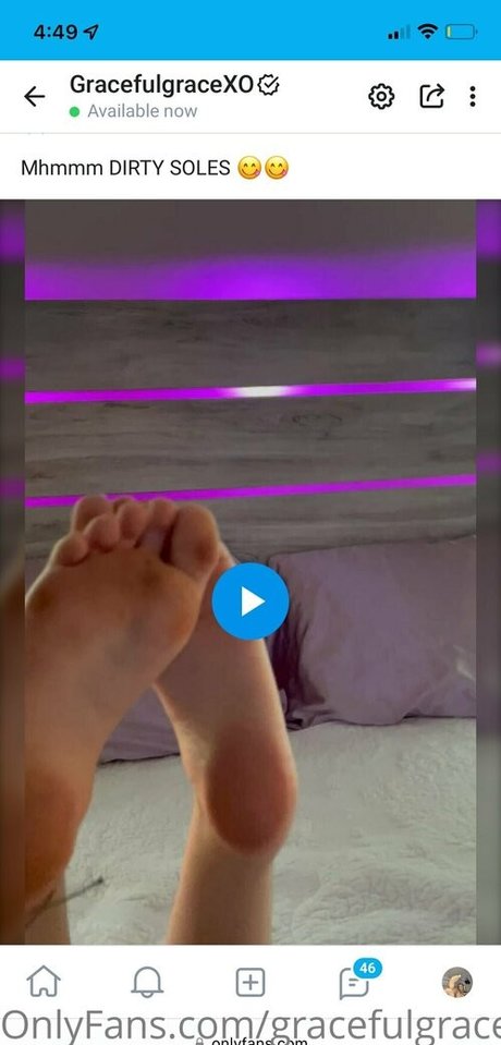 Nacktes geleaktes OnlyFans-Foto von Gracefulgracexofree