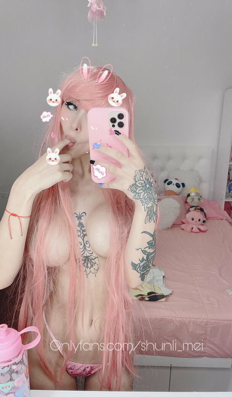 Nacktes geleaktes OnlyFans-Foto von Shunli Mei