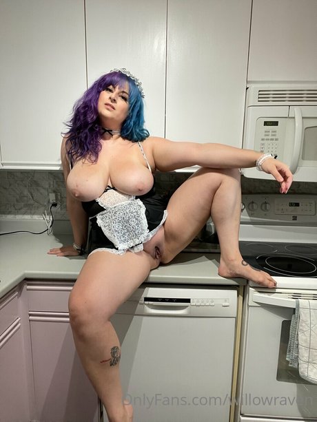 Nacktes geleaktes OnlyFans-Foto von Willow Raven