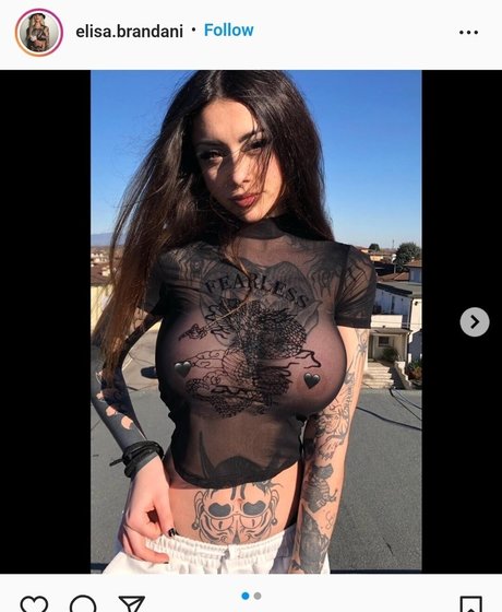 Nacktes geleaktes OnlyFans-Foto von Elisabrandani