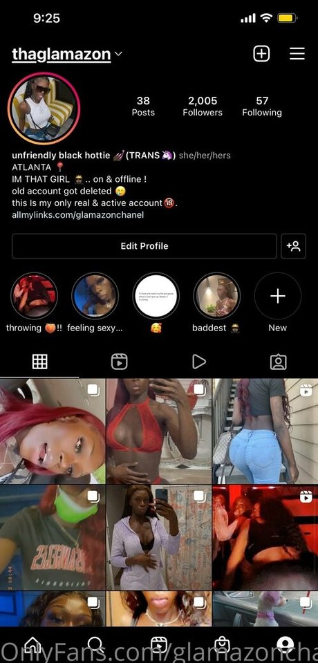 Nacktes geleaktes OnlyFans-Foto von Glamazonchanelr