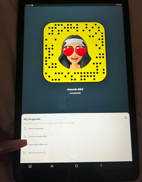 Nacktes geleaktes OnlyFans-Foto von Amandamaggie