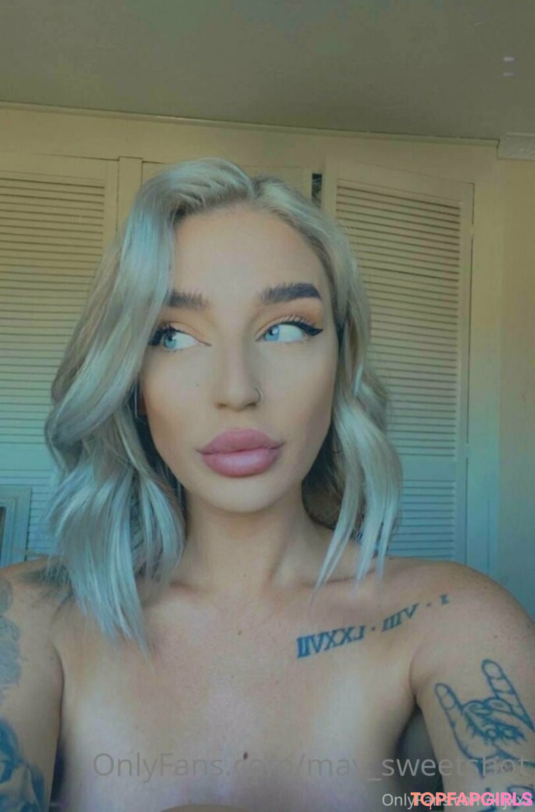 Nacktes geleaktes OnlyFans-Foto von Maysweetshot #1048