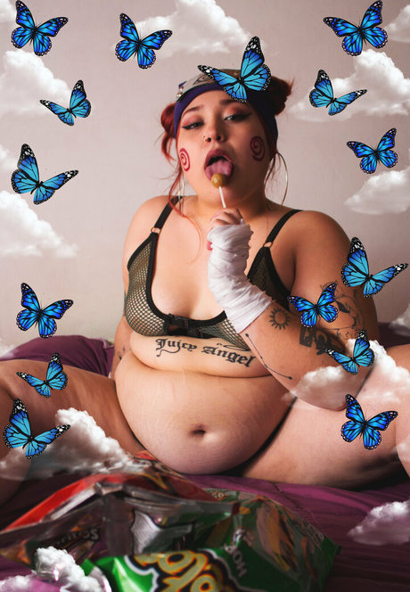 Nacktes geleaktes OnlyFans-Foto von Juicyangelbbw