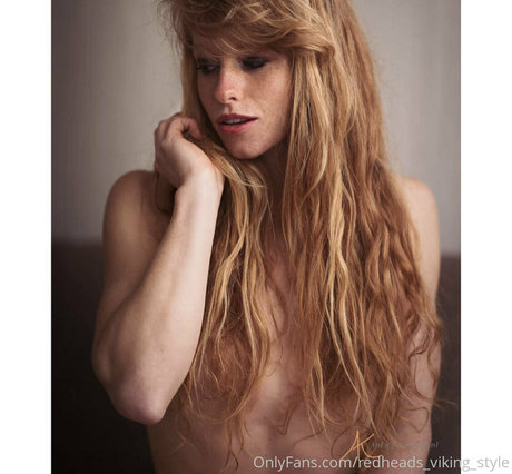 Nacktes geleaktes OnlyFans-Foto von Redheadsvikingstyle
