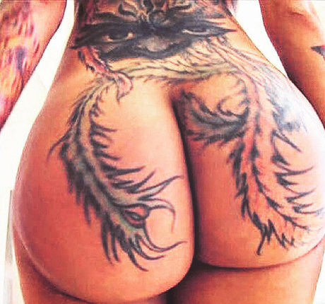 Nacktes geleaktes OnlyFans-Foto von Inkybellabellz