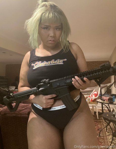 Nacktes geleaktes OnlyFans-Foto von Ghettogoth