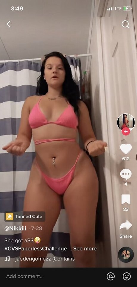Nacktes geleaktes OnlyFans-Foto von Nikkigurl96