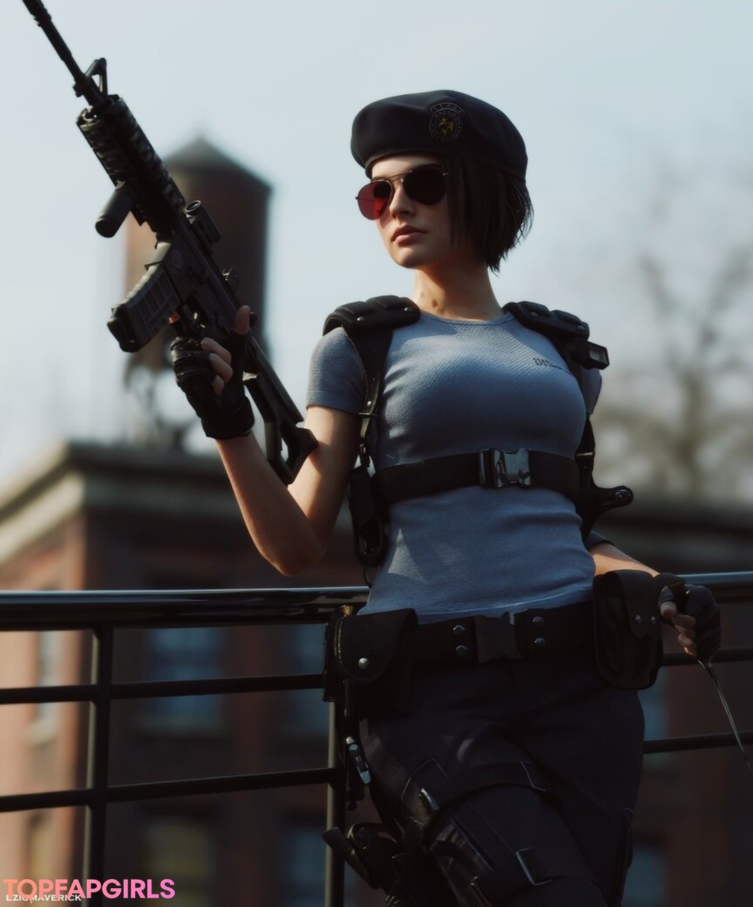 Nacktes geleaktes OnlyFans-Foto von Resident Evil #1980