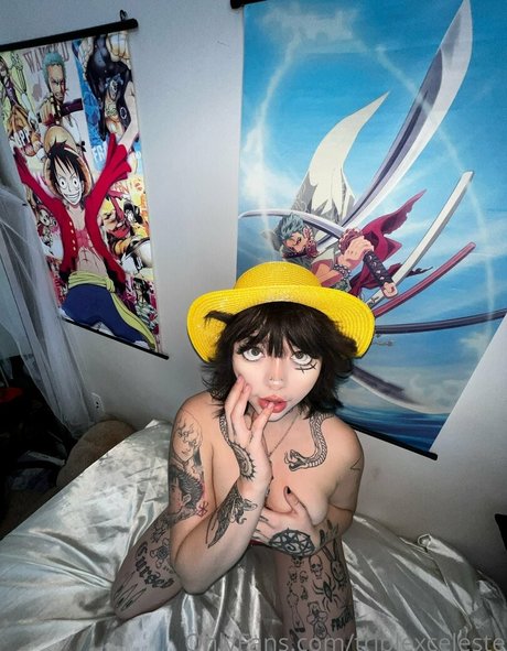 Nacktes geleaktes OnlyFans-Foto von Triplexceleste