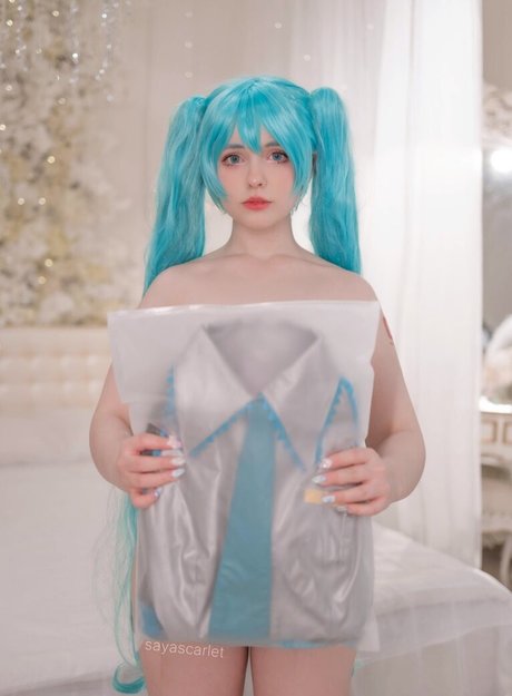 Nacktes geleaktes OnlyFans-Foto von Saya Scarlet