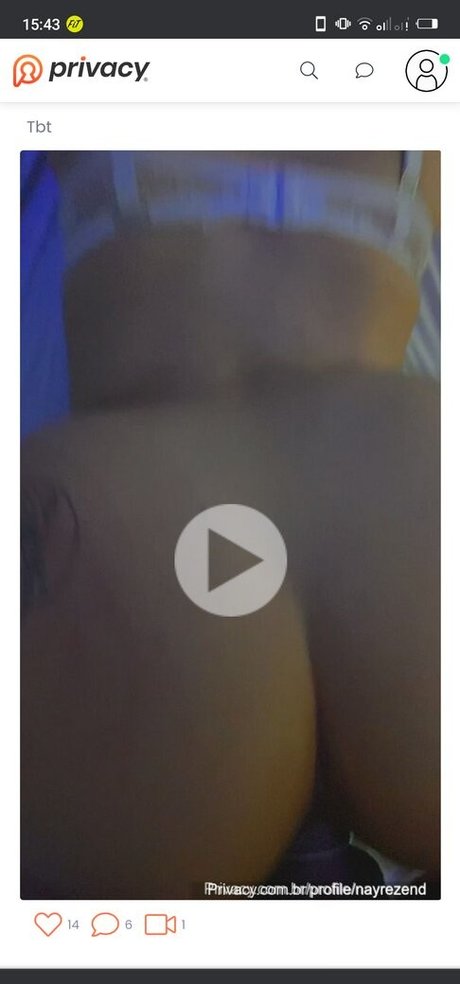Nacktes geleaktes OnlyFans-Foto von Nay Rezende