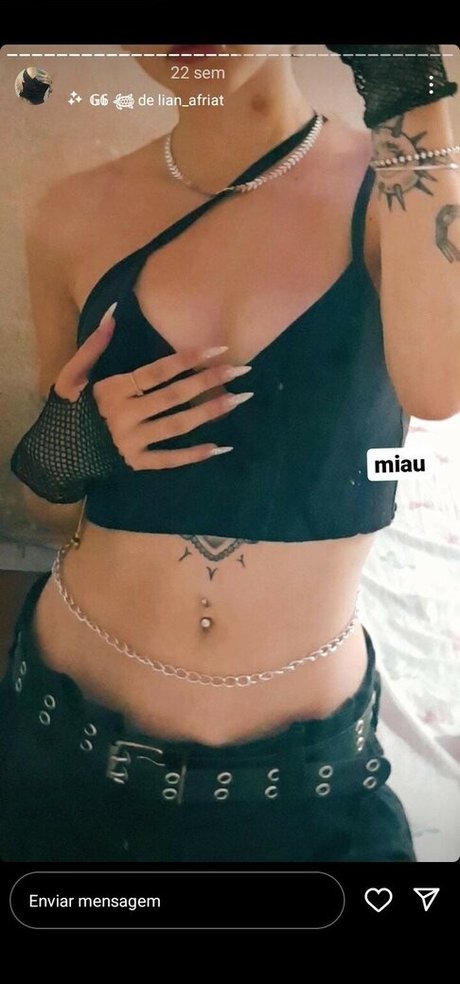 Nacktes geleaktes OnlyFans-Foto von Sah Santtos