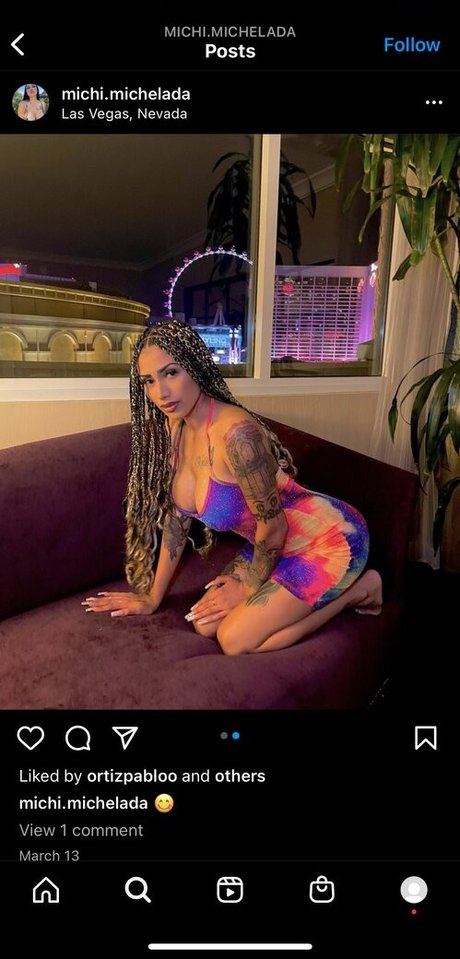 Nacktes geleaktes OnlyFans-Foto von Michimichelada