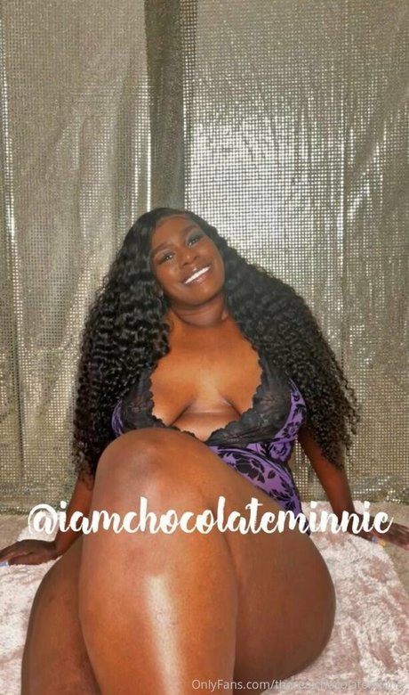 Nacktes geleaktes OnlyFans-Foto von Therealchocolateminnie