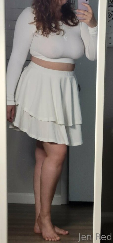 Nacktes geleaktes OnlyFans-Foto von Jenredbr