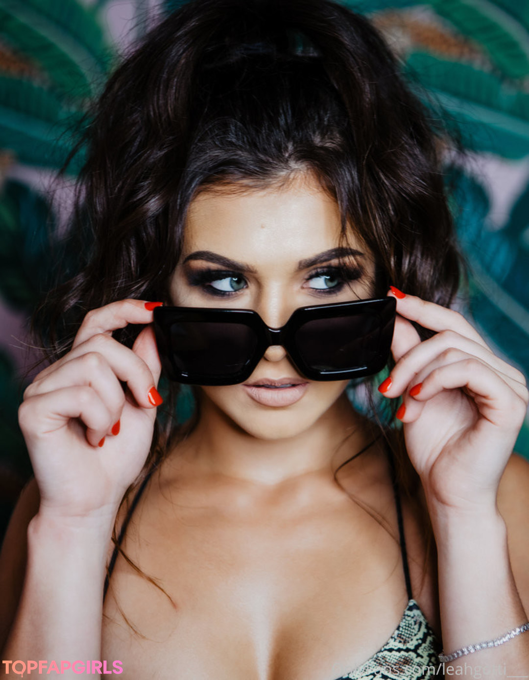 Nacktes geleaktes OnlyFans-Foto von Leah Gotti #1061