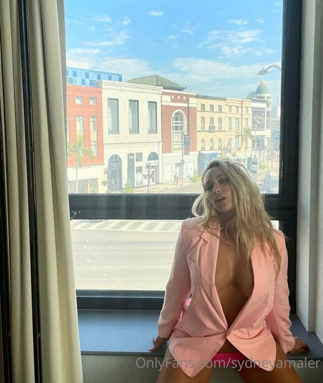 Nacktes geleaktes OnlyFans-Foto von Sydney Maler