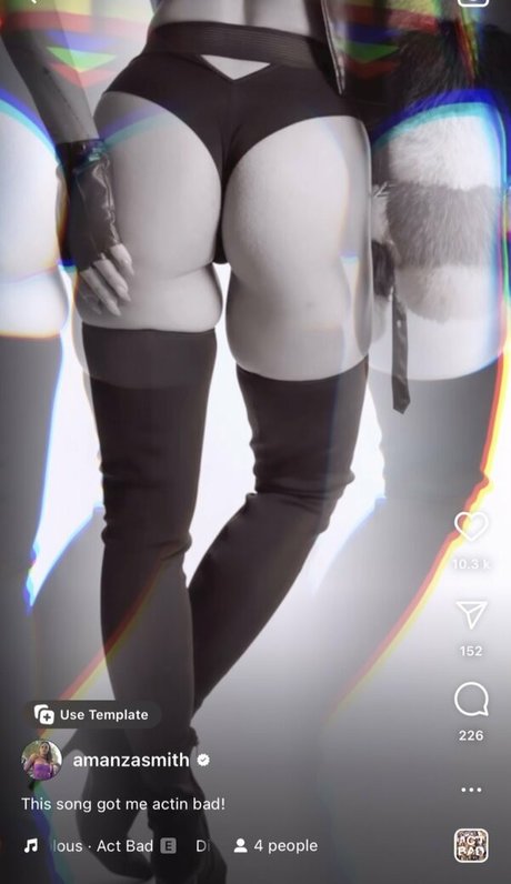 Nacktes geleaktes OnlyFans-Foto von Amanza Smith