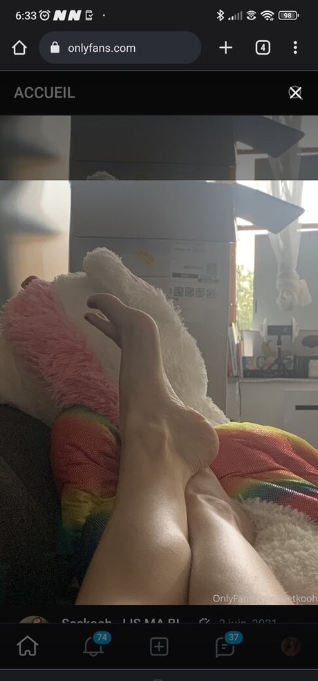 Nacktes geleaktes OnlyFans-Foto von Seckooh