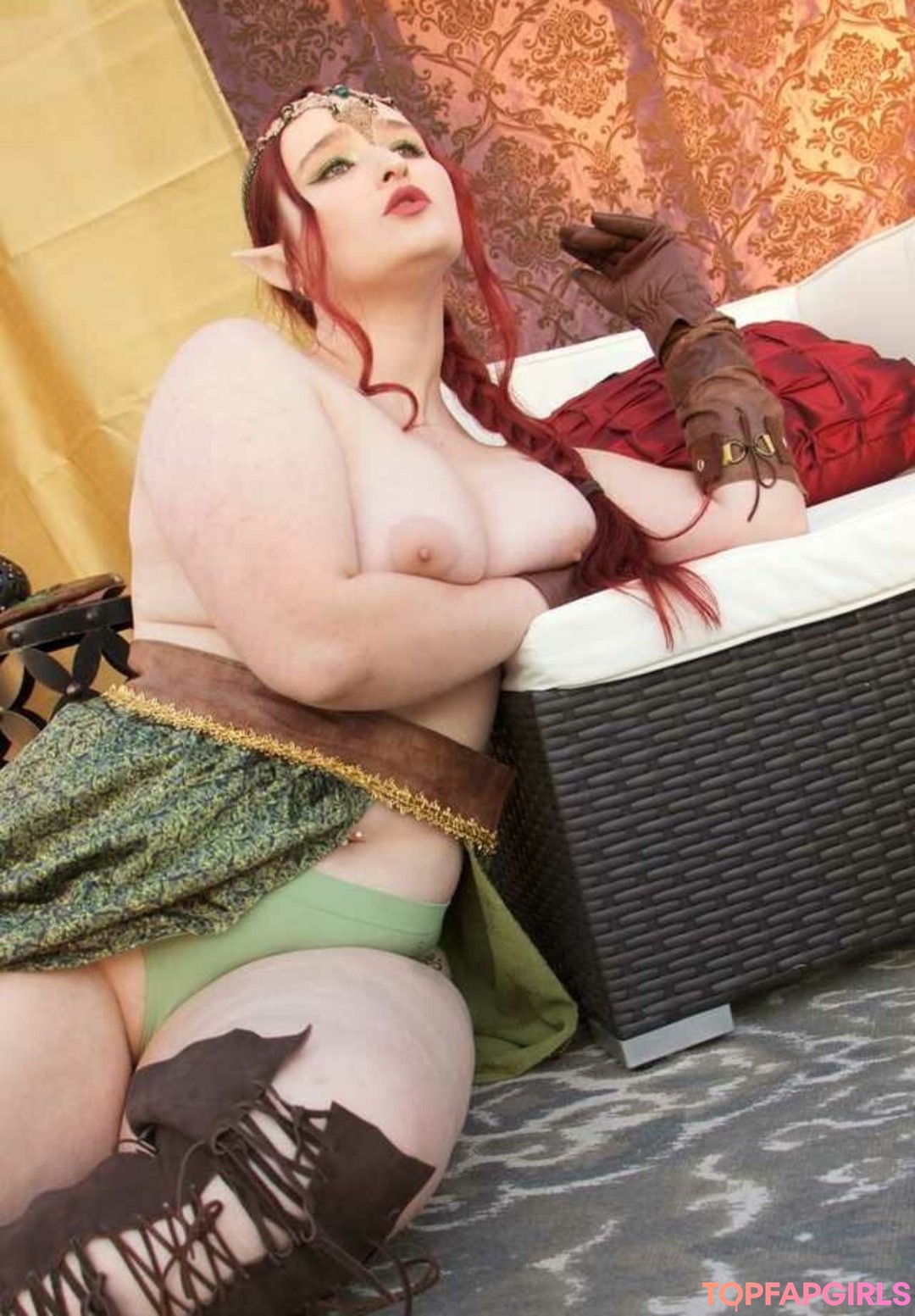 Nacktes geleaktes OnlyFans-Foto von Alexandria The Red #1466