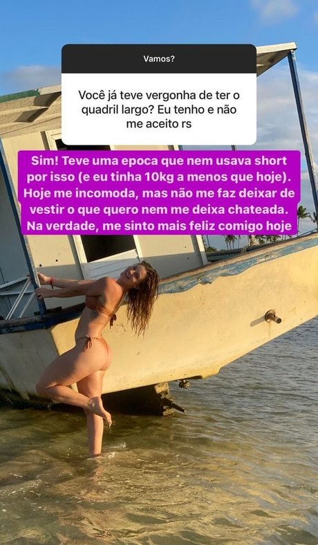Nacktes geleaktes OnlyFans-Foto von Thaisa Leal