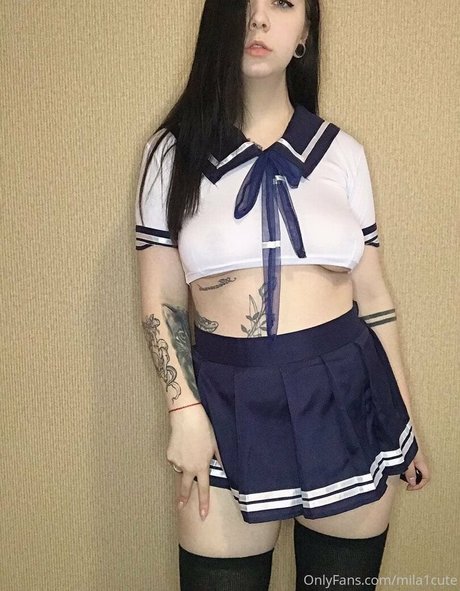 Nacktes geleaktes OnlyFans-Foto von Mila1cute