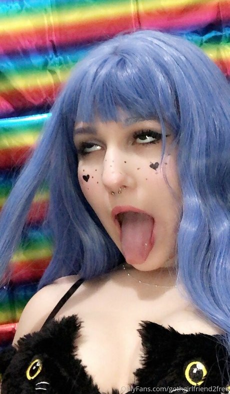 Nacktes geleaktes OnlyFans-Foto von Gothgirlfriend2free