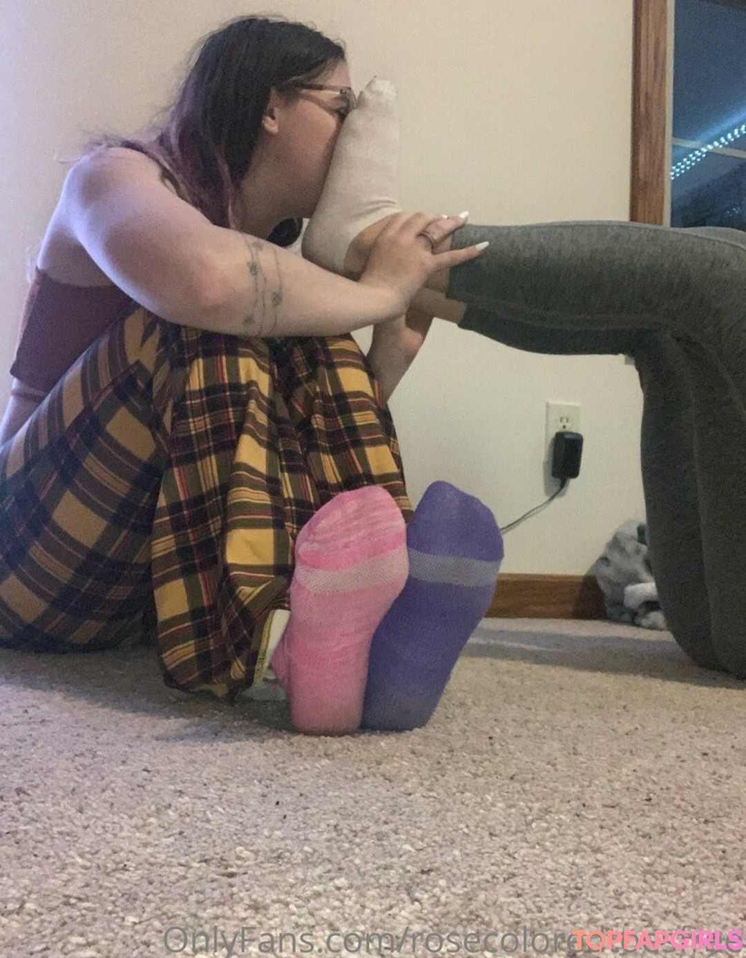 Nacktes geleaktes OnlyFans-Foto von Rosecoloredtoesfree #6